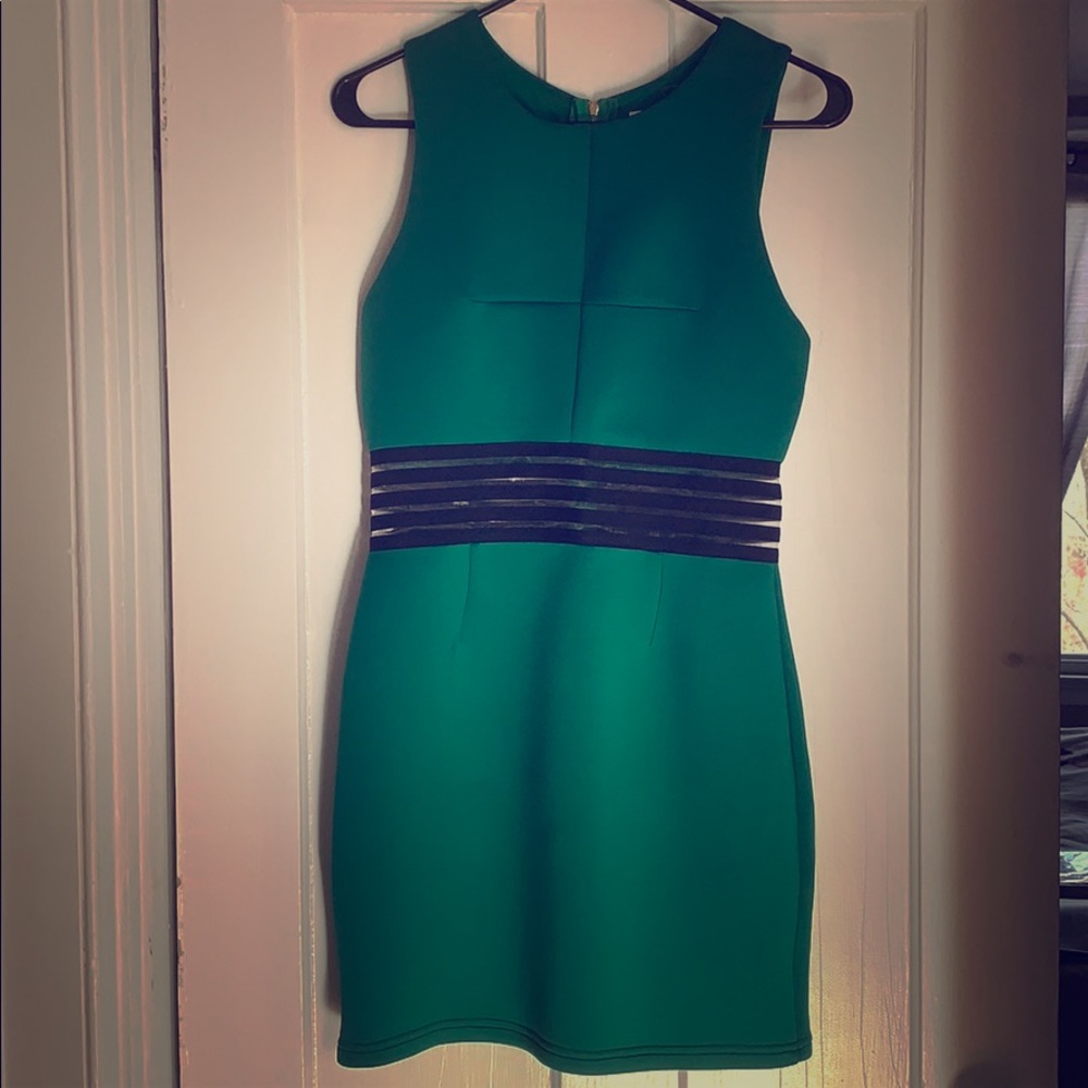 Stunning emerald dress